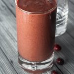 Cranberry Apple Spinach Smoothie