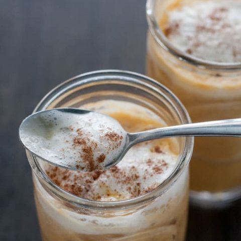 Pumpkin Iced Latte