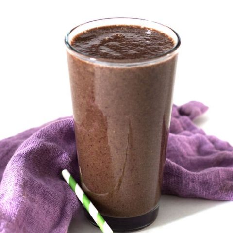 Blueberry Orange Apple Green Smoothie