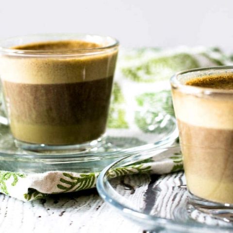 Chocolate Matcha Latte