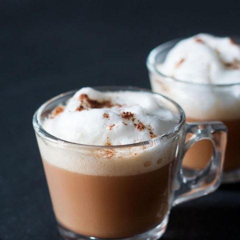 Save your money and make your own gingerbread latte at home. The perfect caffeinated treat for the holidays.